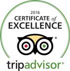 TripAdvisor Certificate of Excellence Certificate